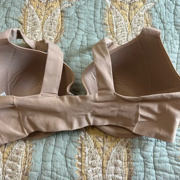 SPANX Nude Women's Bra-llelujah Front Close Size 38D Bra - Picture 6 of 6